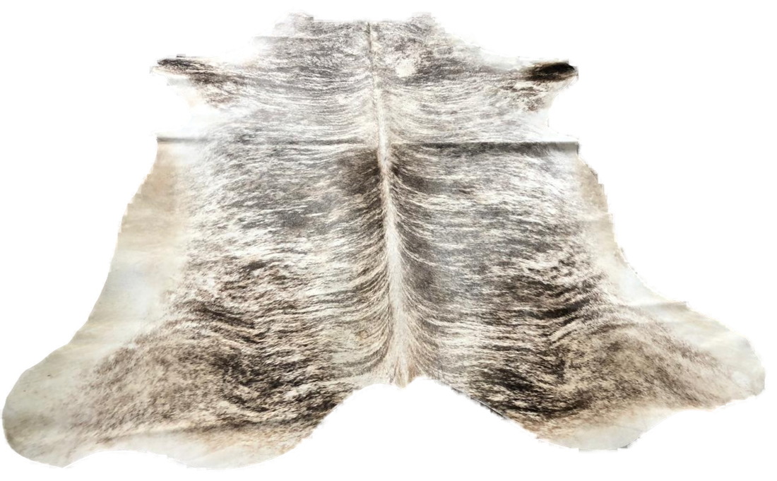 Salt and pepper cowhide detail - Gallery Art Group