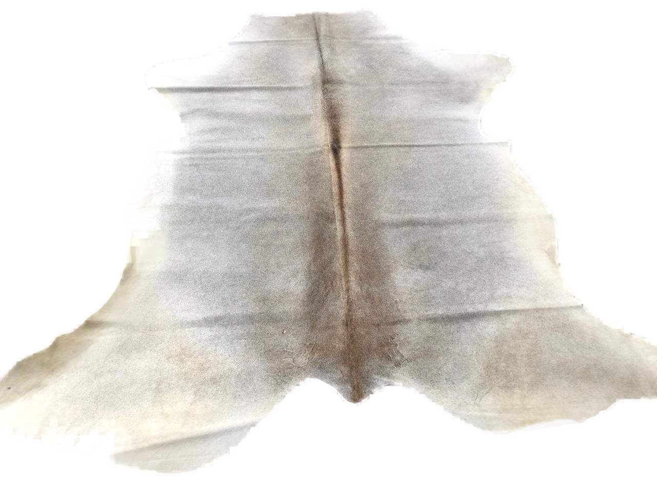 Natural Ivory cowhide — exact hide No. 01