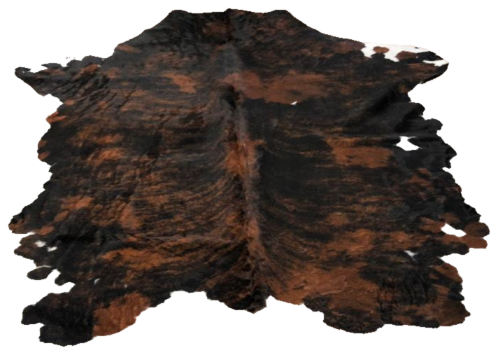 Dark Brindle cowhide — exact hide No. 13