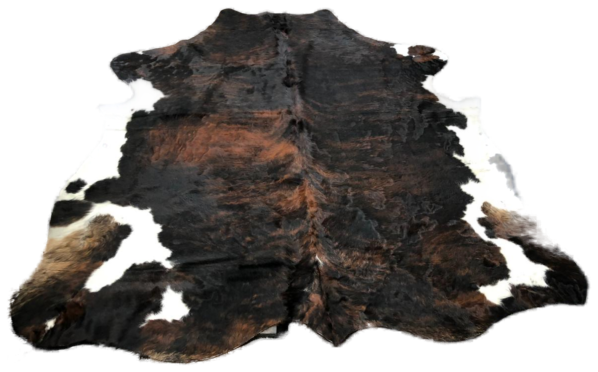 Tricolor Dark cowhide — exact hide No. 14
