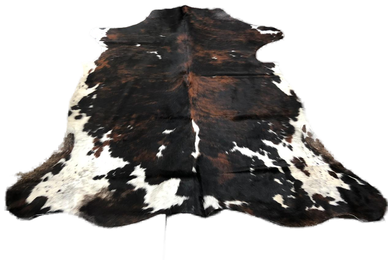 Black & White Edge cowhide — exact hide No. 17