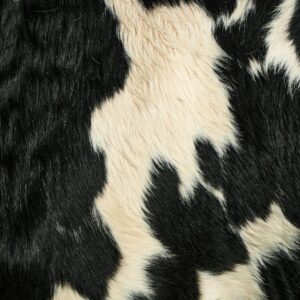 Tricolor cowhide texture