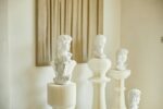 White classical figurines